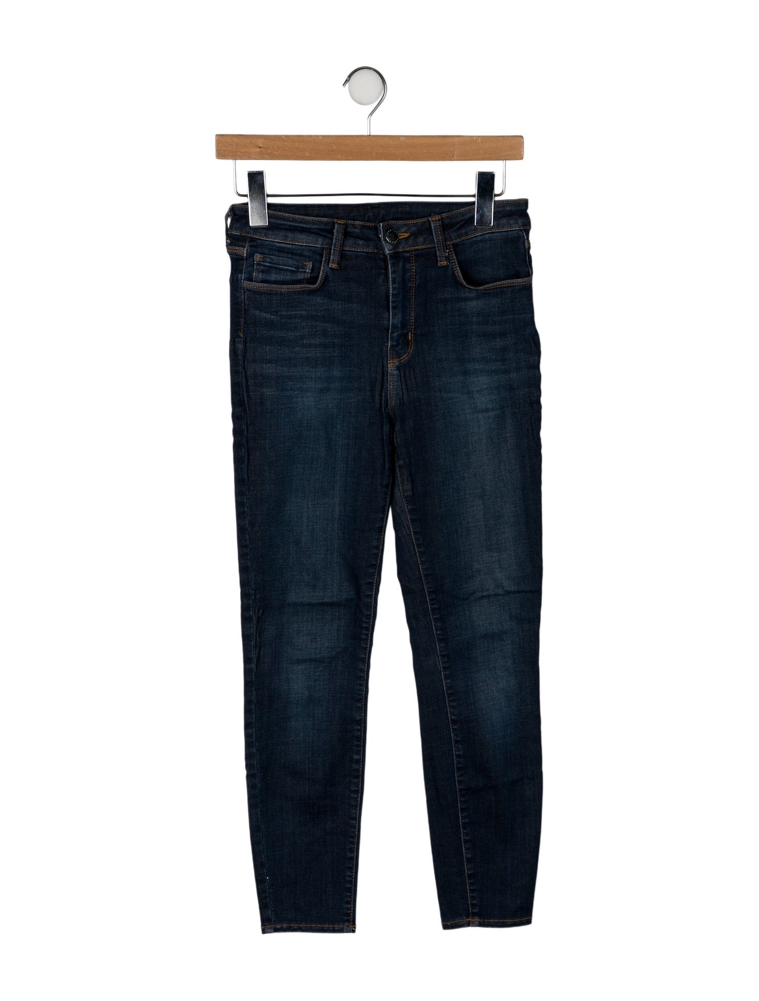 L'Agence Mid-Rise Skinny Leg Jeans