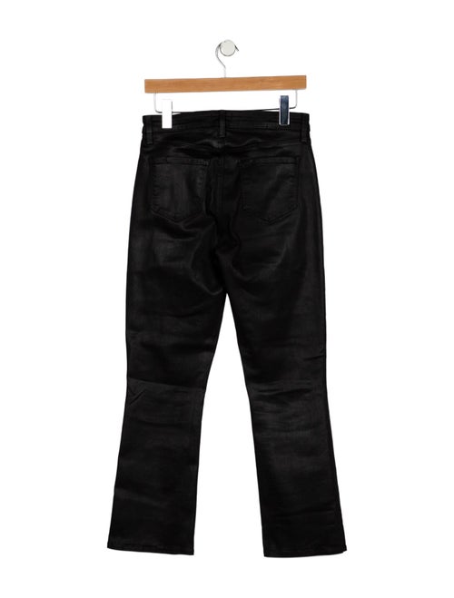 L'Agence Mid-Rise Straight Leg Jeans