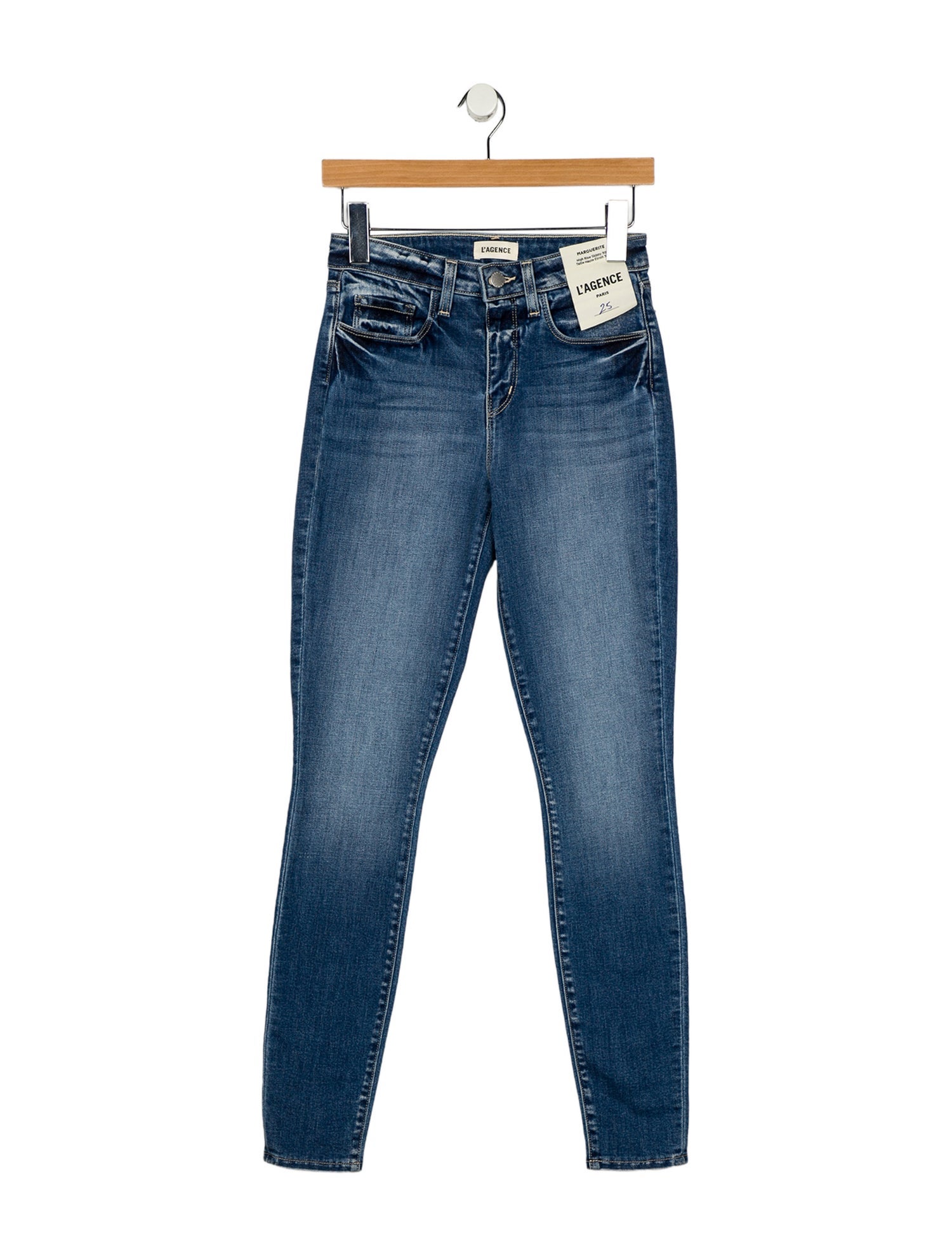 L'Agence Mid-Rise Skinny Leg Jeans w/ Tags