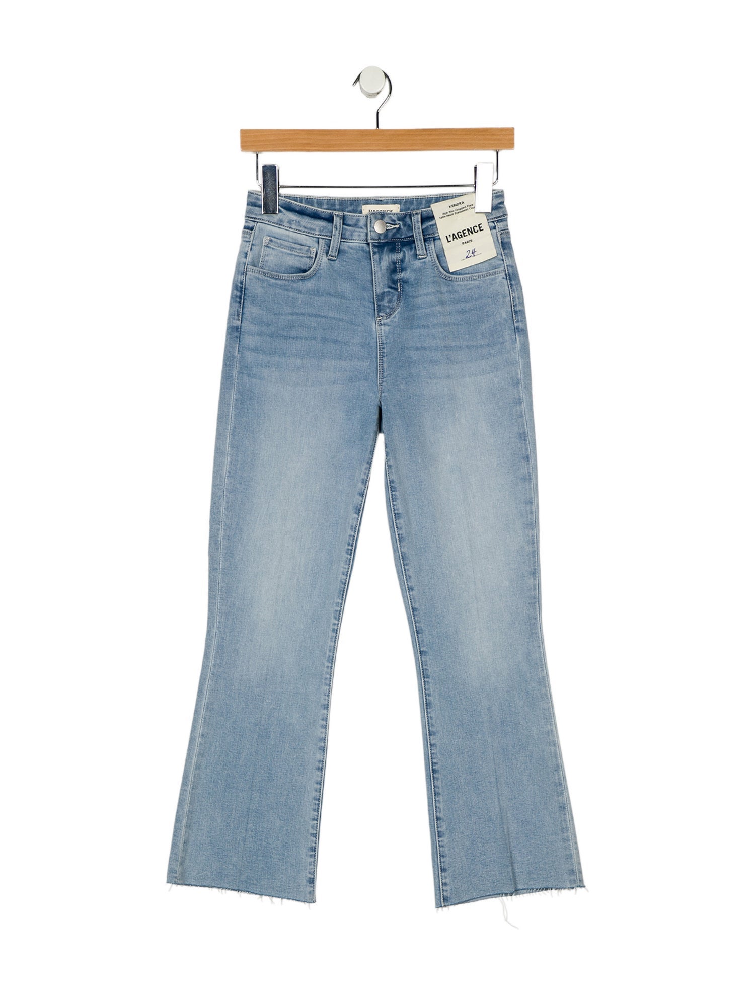 L'Agence Mid-Rise Straight Leg Jeans w/ Tags