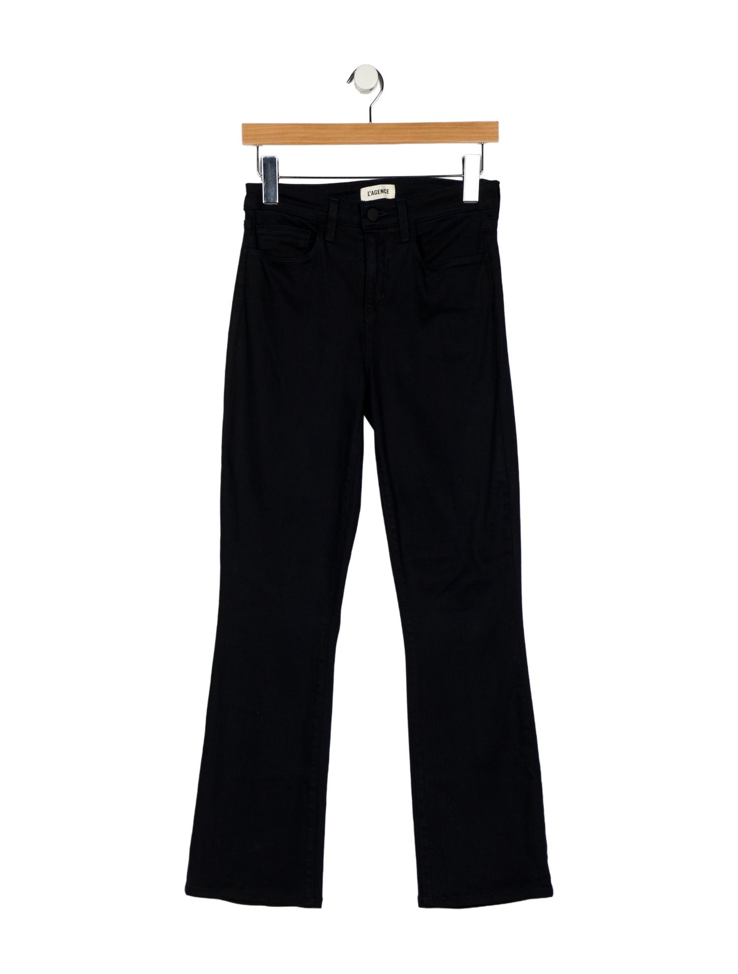 L'Agence High-Rise Straight Leg Jeans