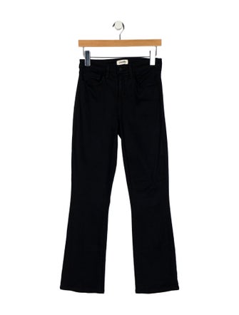 L'Agence High-Rise Straight Leg Jeans