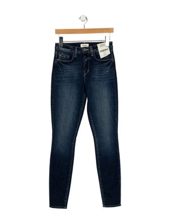 L'Agence Mid-Rise Skinny Leg Jeans