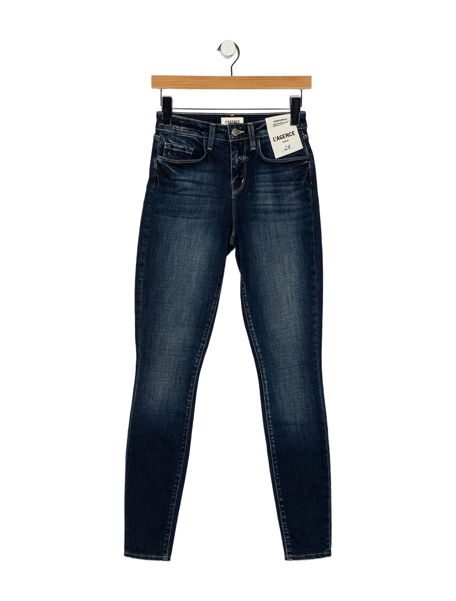 L'Agence Mid-Rise Skinny Leg Jeans
