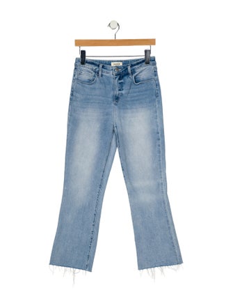 L'Agence High-Rise Straight Leg Jeans
