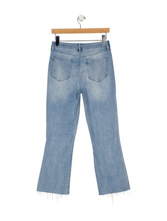 L'Agence High-Rise Straight Leg Jeans