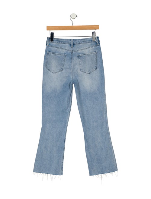 L'Agence High-Rise Straight Leg Jeans