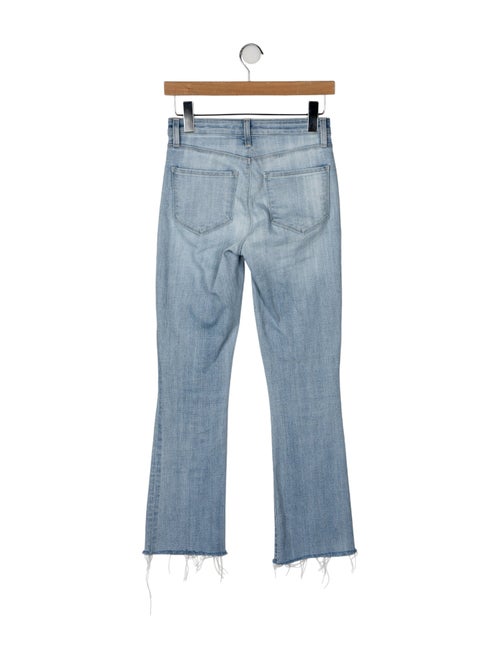 L'Agence Mid-Rise Straight Leg Jeans