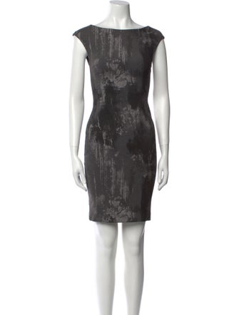 L'Agence Printed Mini Dress