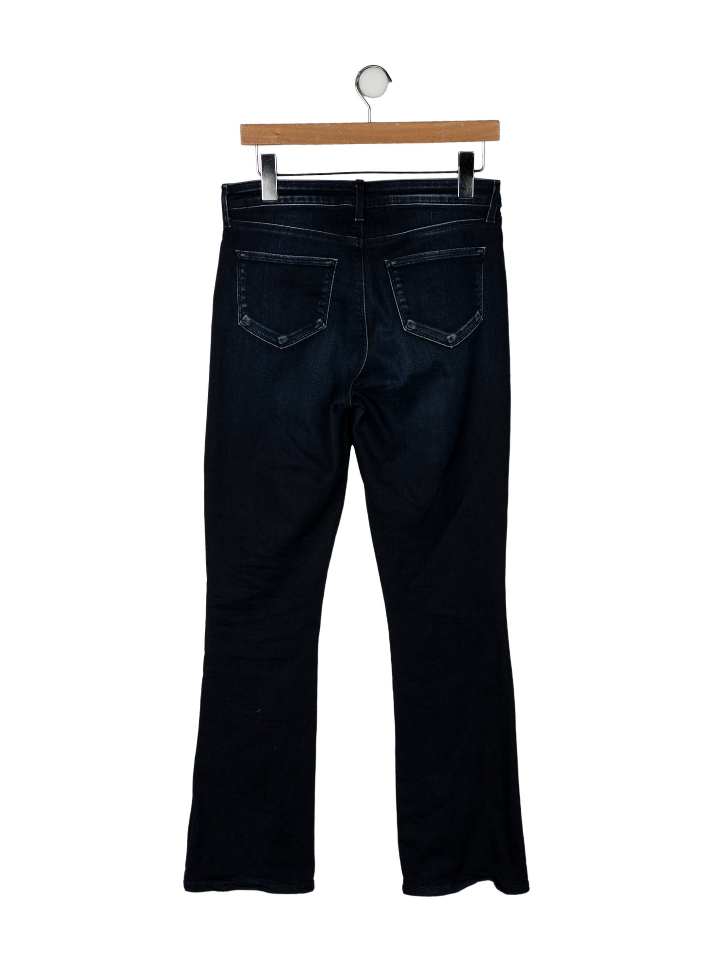 L'Agence High-Rise Straight Leg Jeans