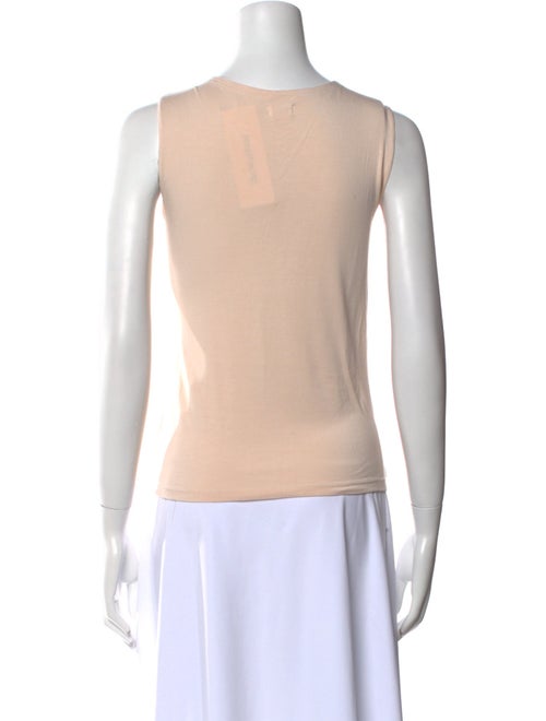 L'Agence Crew Neck Sleeveless Top
