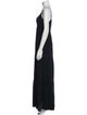 L'Agence Silk Long Dress