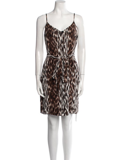 L'Agence Silk Mini Dress