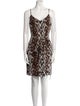 L'Agence Silk Mini Dress
