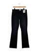 L'Agence Mid-Rise Wide Leg Jeans