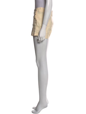 L'Agence Linen Mini Shorts