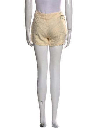 L'Agence Linen Mini Shorts