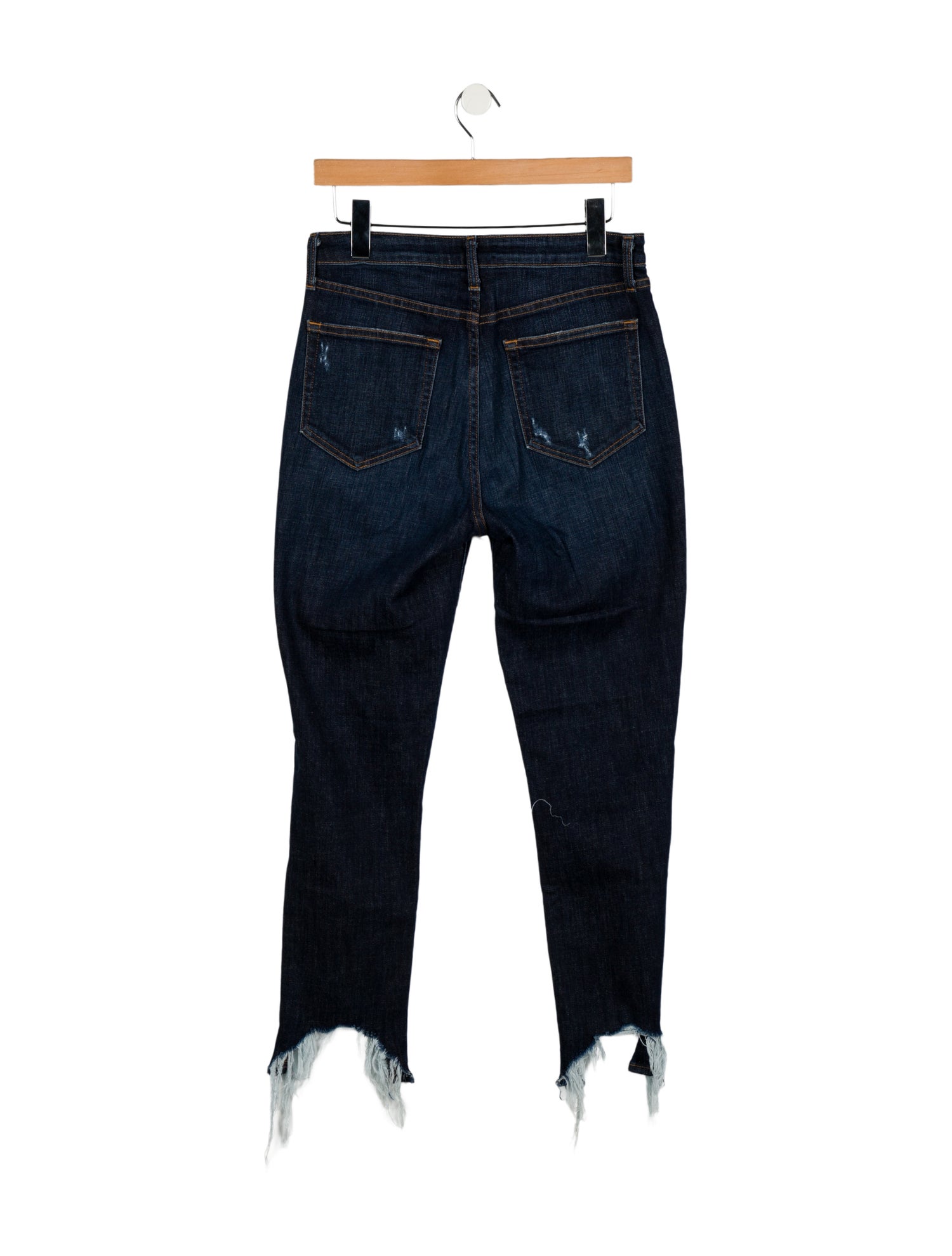 L'Agence Mid-Rise Straight Leg Jeans