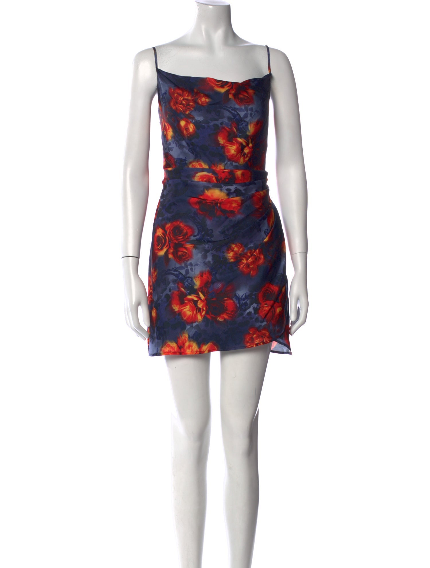 L'Agence Printed Mini Dress