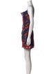 L'Agence Printed Mini Dress