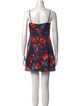 L'Agence Printed Mini Dress