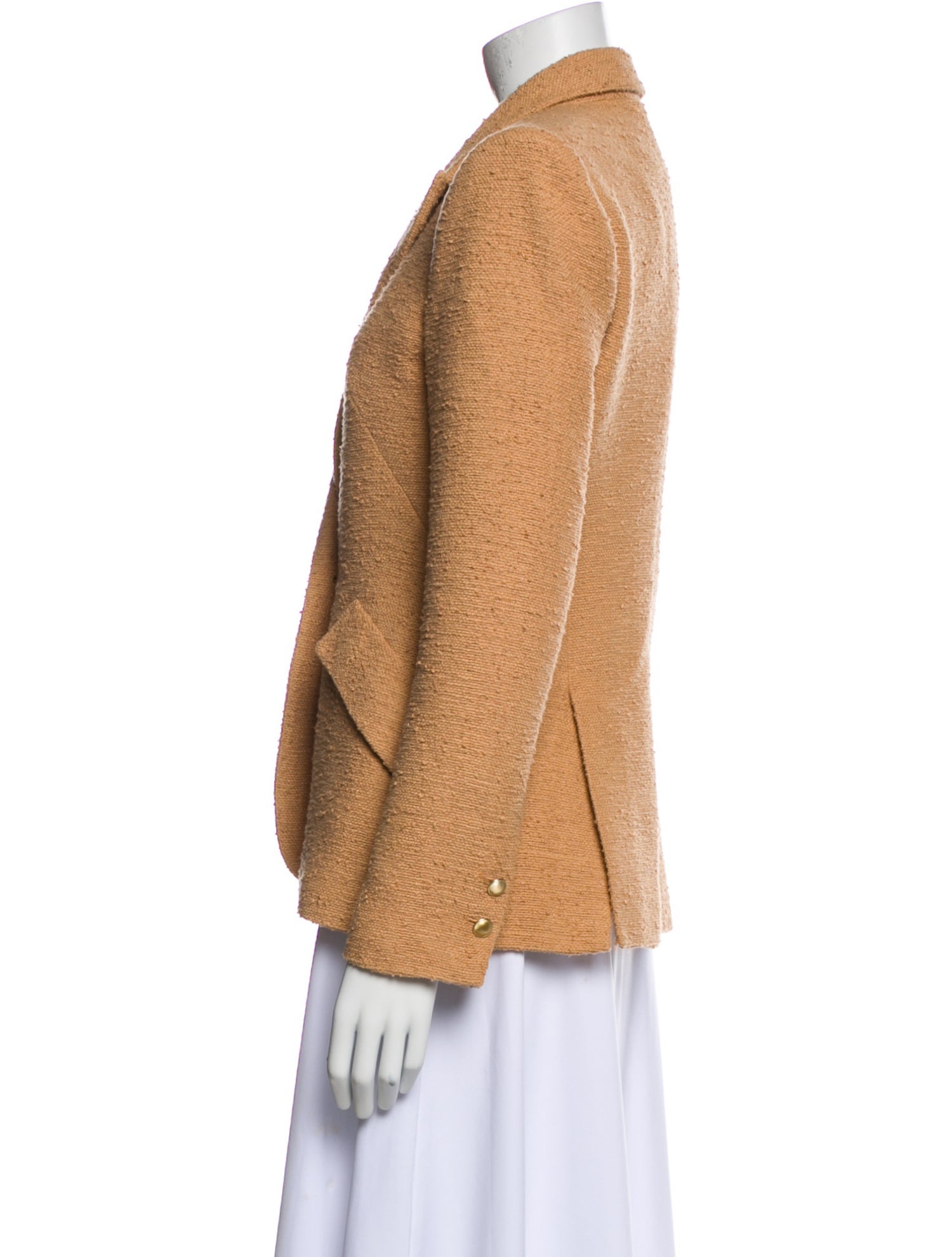 L'Agence Tweed Pattern Blazer