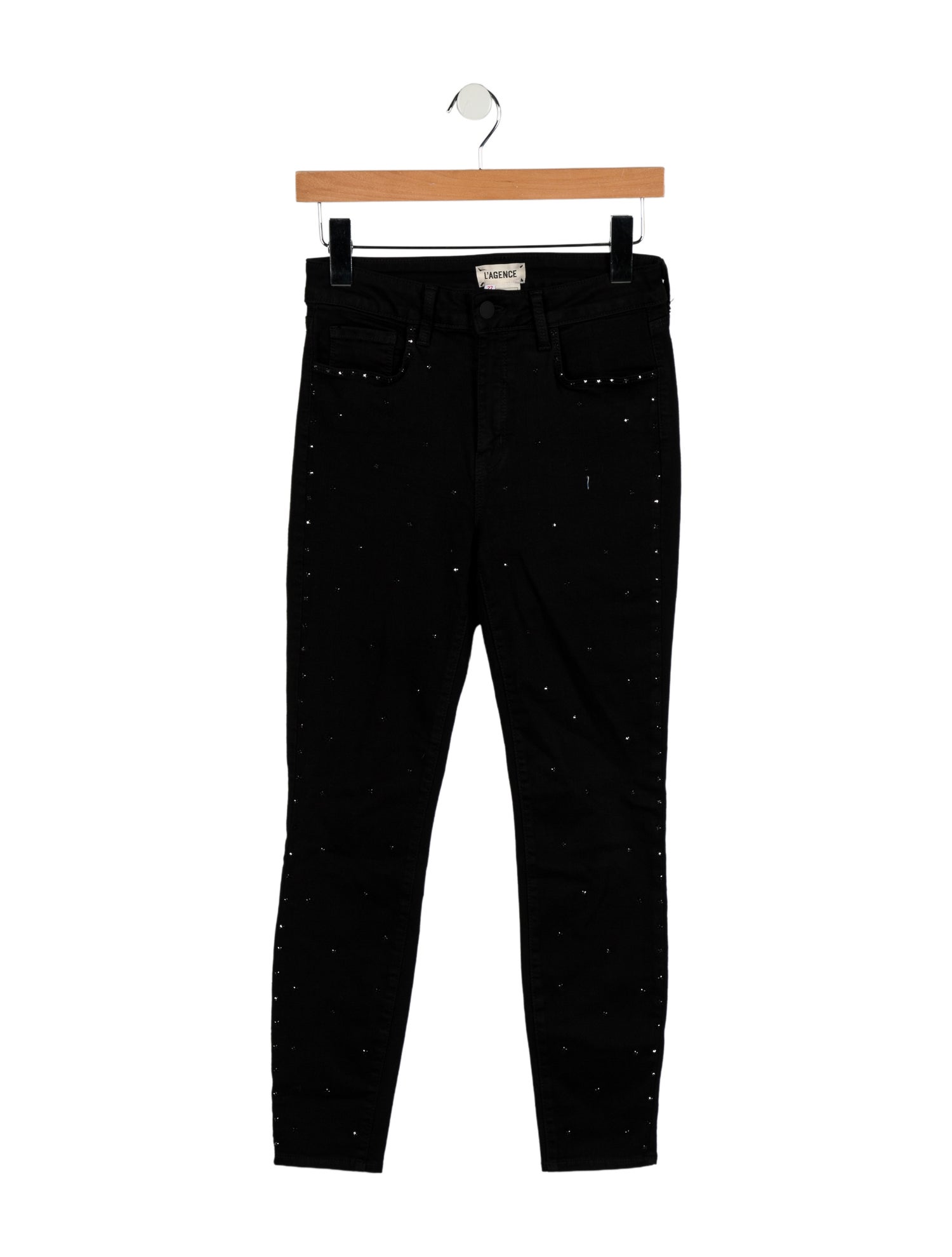 L'Agence Mid-Rise Skinny Leg Jeans