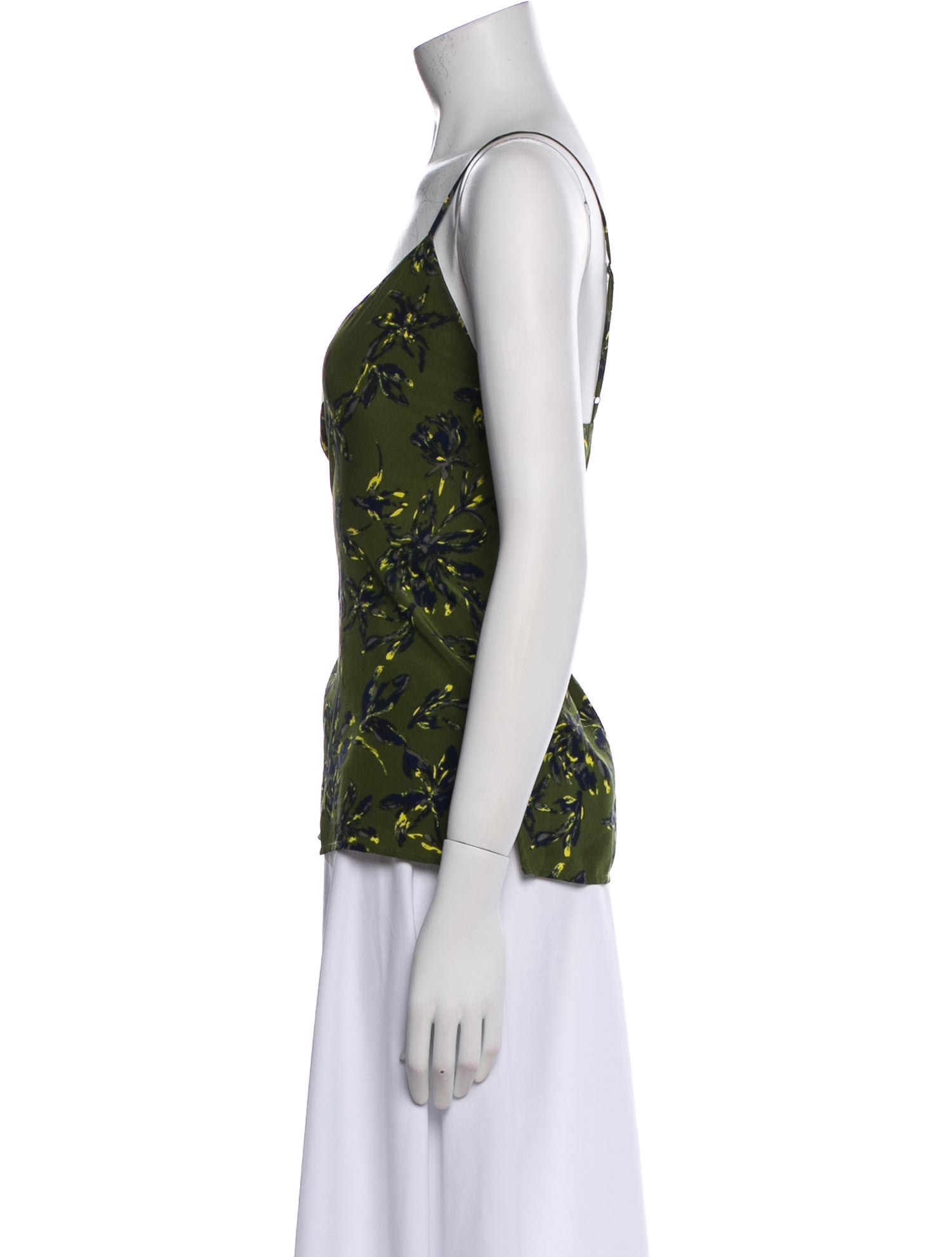 L'Agence Silk Printed Top