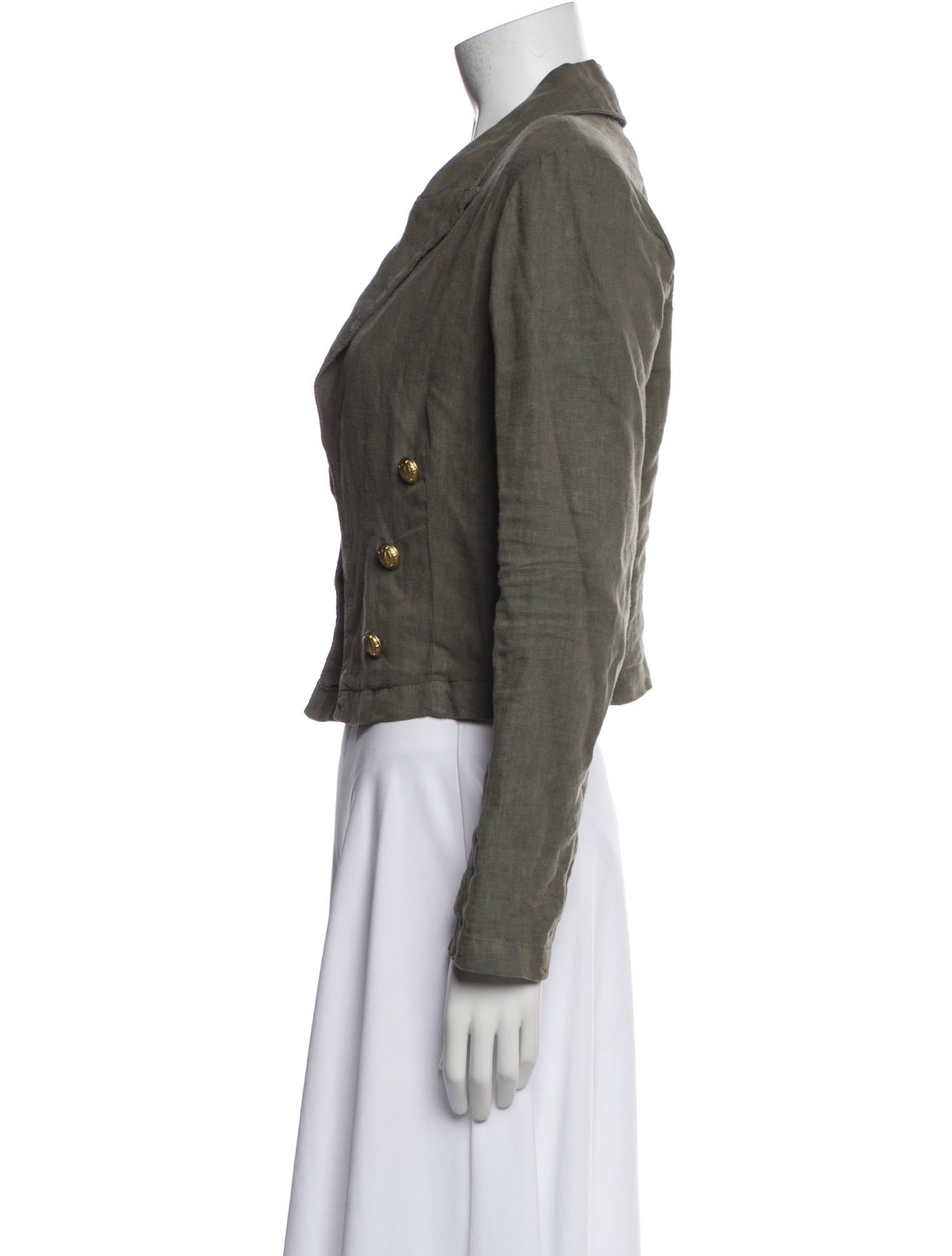 L'Agence Linen Denim Jacket