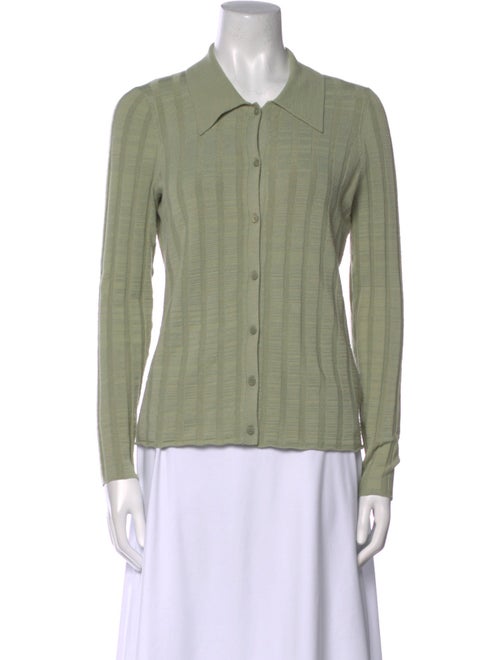 L'Agence Long Sleeve Button-Up Top