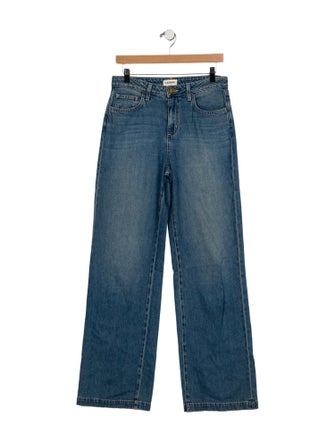 L'Agence High-Rise Wide Leg Jeans