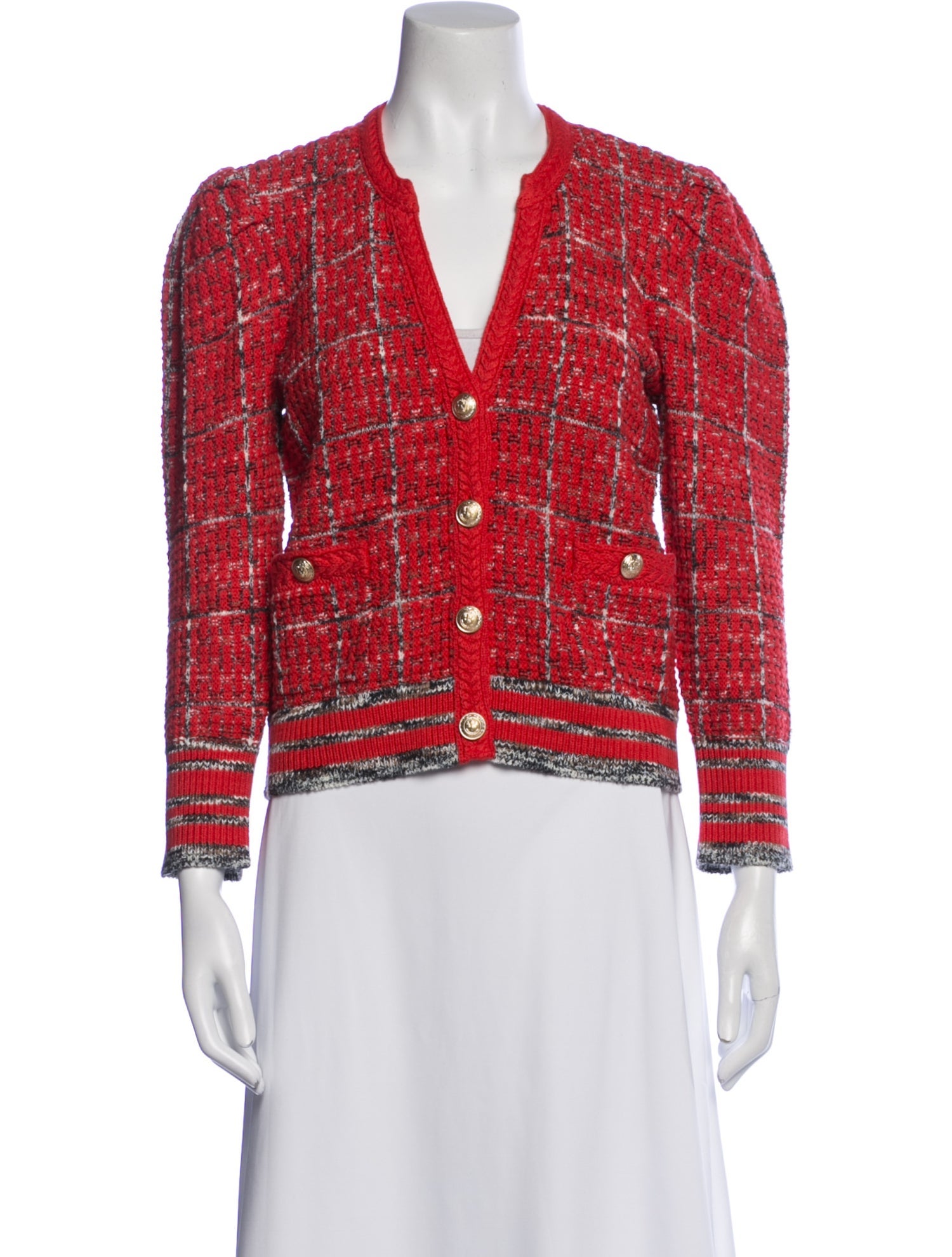 L'Agence Plaid Print Blazer w/ Tags