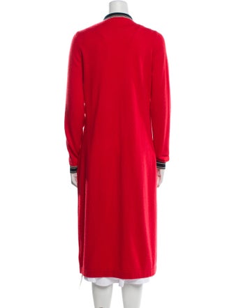 L'Agence Merino Wool V-Neck Sweater