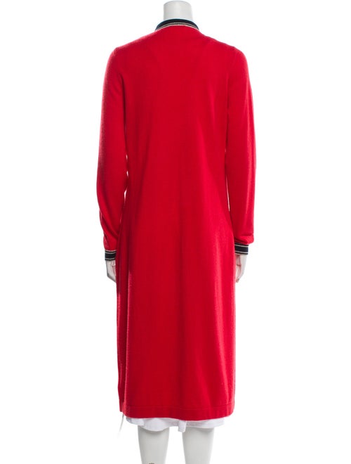 L'Agence Merino Wool V-Neck Sweater