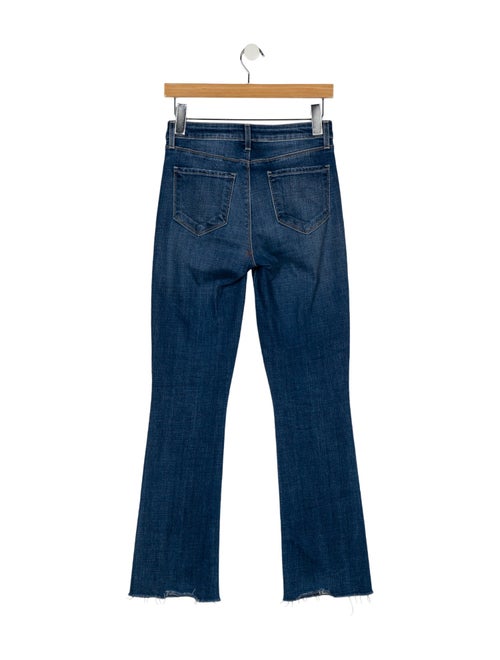 L'Agence Mid-Rise Straight Leg Jeans