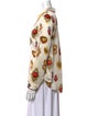 L'Agence Silk Printed Blouse