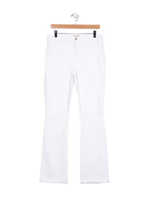 L'Agence High-Rise Straight Leg Jeans