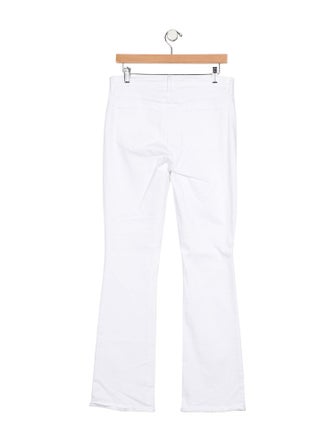 L'Agence High-Rise Straight Leg Jeans