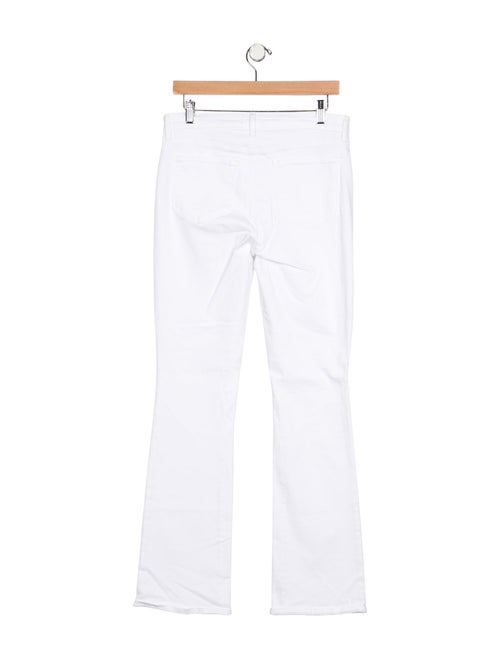 L'Agence High-Rise Straight Leg Jeans