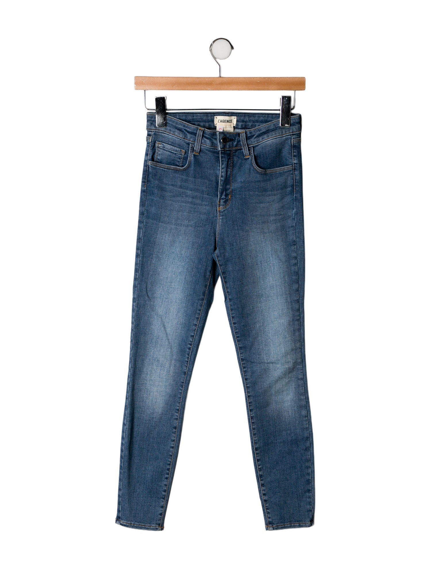 L'Agence Mid-Rise Skinny Leg Jeans