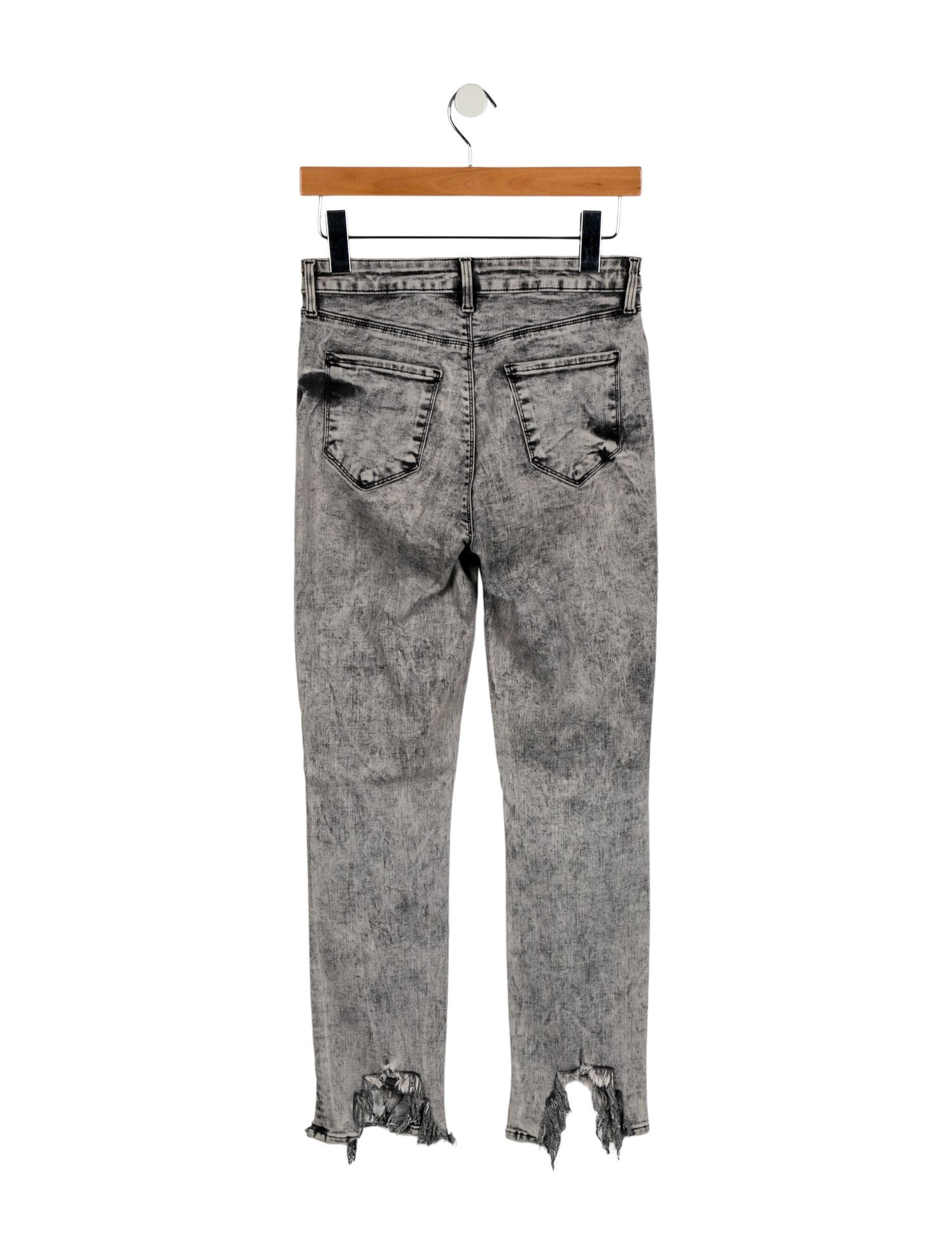 L'Agence Mid-Rise Straight Leg Jeans