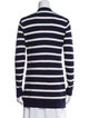 L'Agence Striped V-Neck Tunic