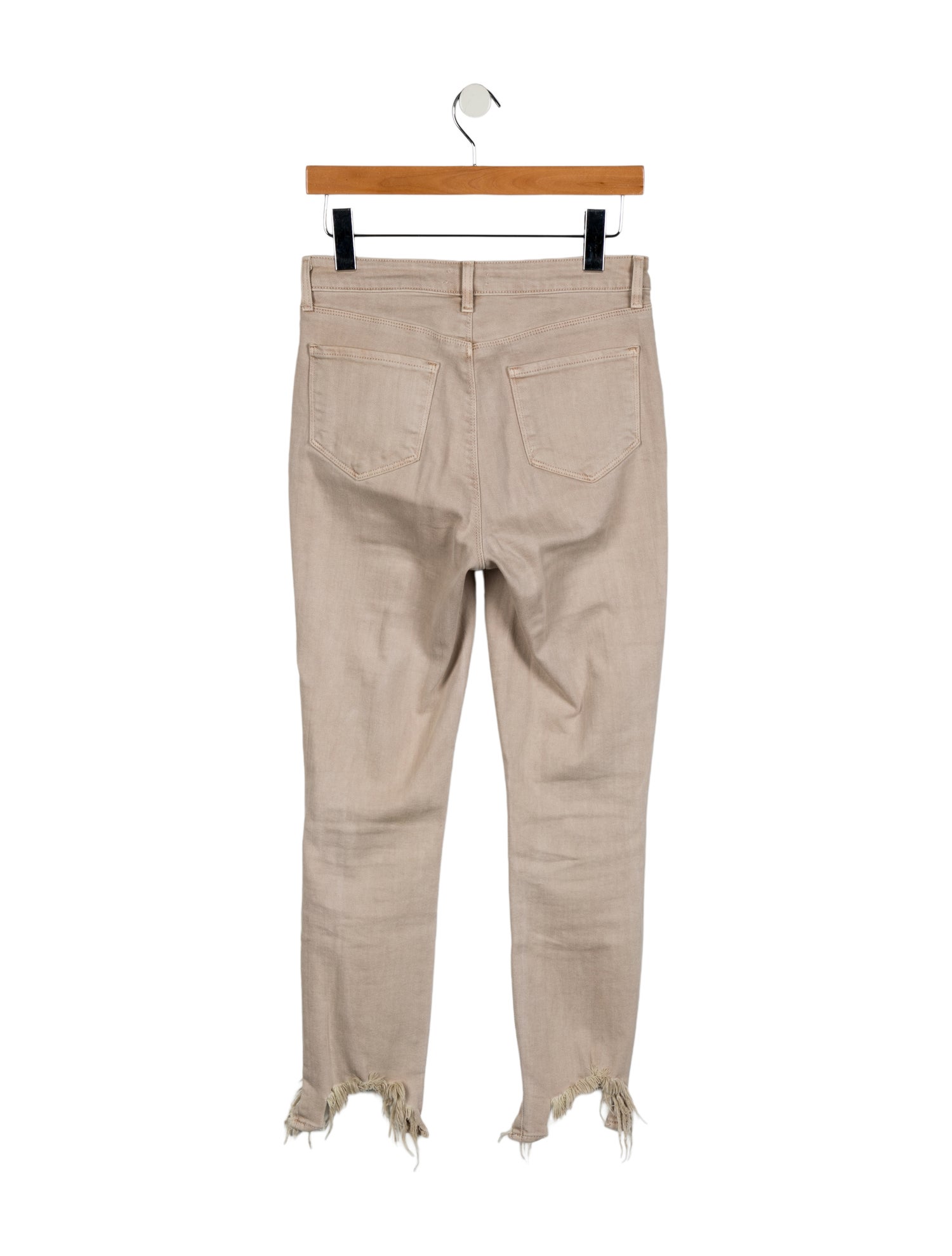 L'Agence High-Rise Straight Leg Jeans