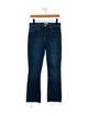 L'Agence Mid-Rise Straight Leg Jeans