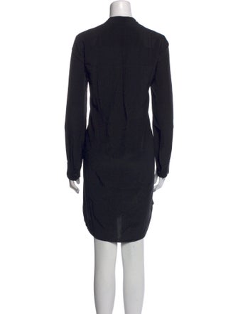 L'Agence Silk Knee-Length Dress