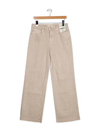 L'Agence High-Rise Wide Leg Jeans