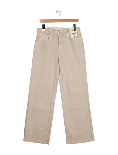 L'Agence High-Rise Wide Leg Jeans