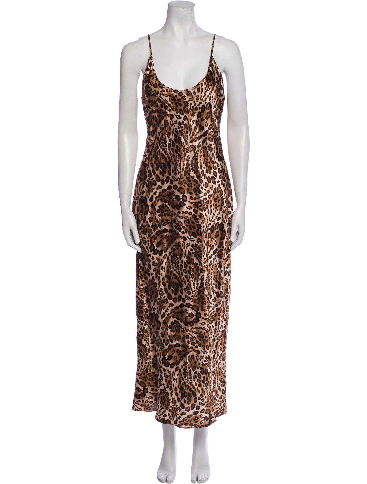 L'Agence Silk Long Dress w/ Tags