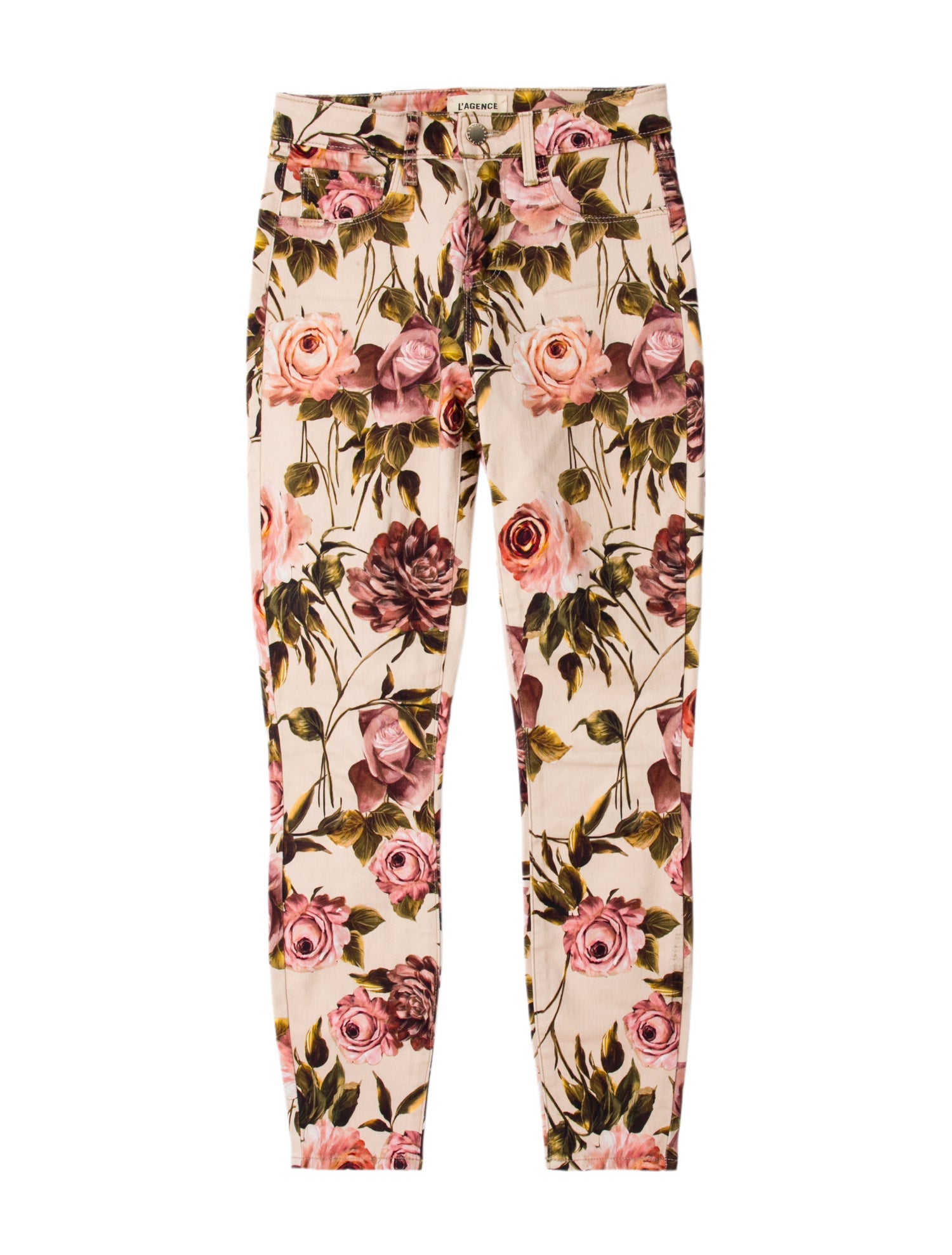 L'Agence Mid-Rise Skinny Leg Jeans