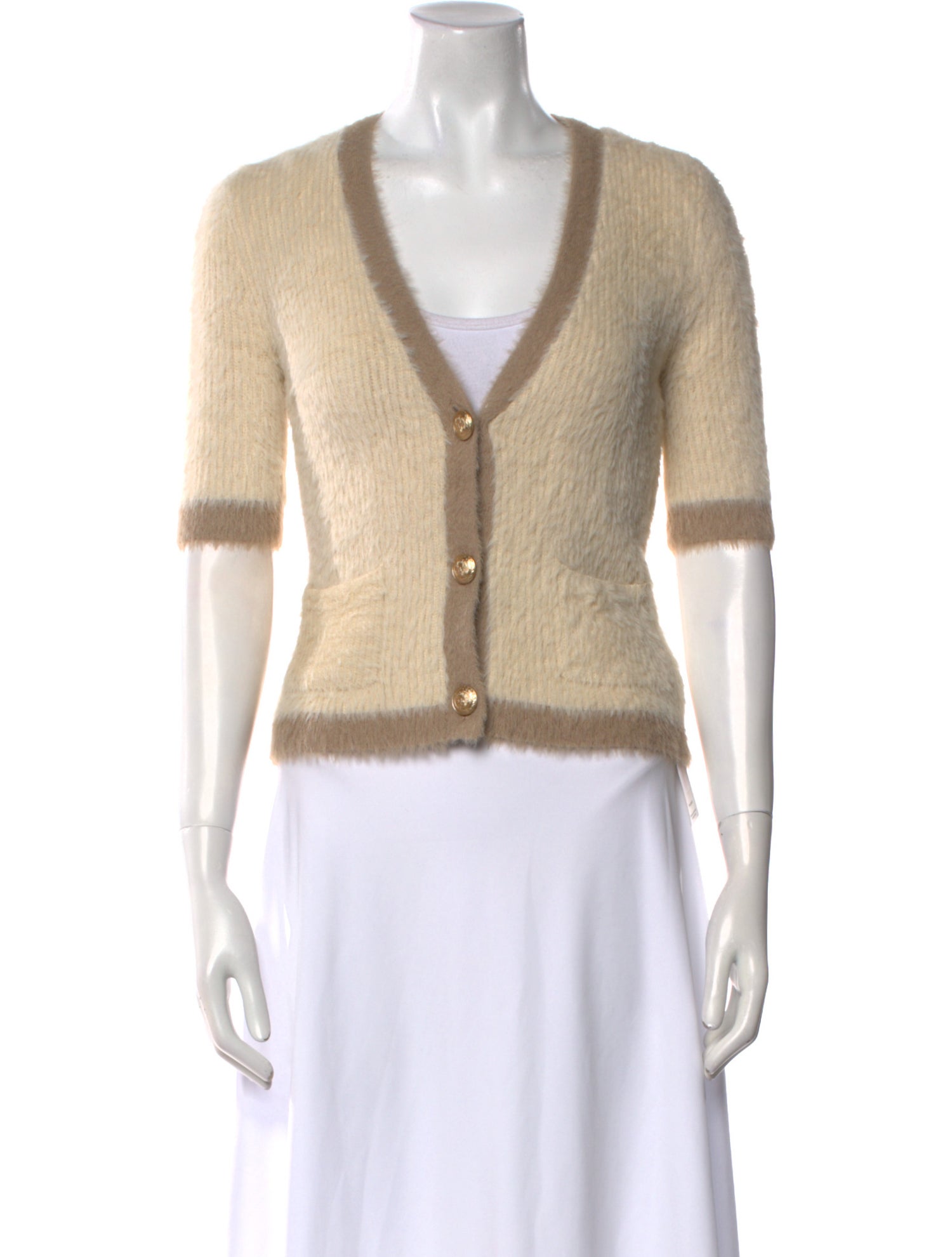 L'Agence V-Neck Sweater